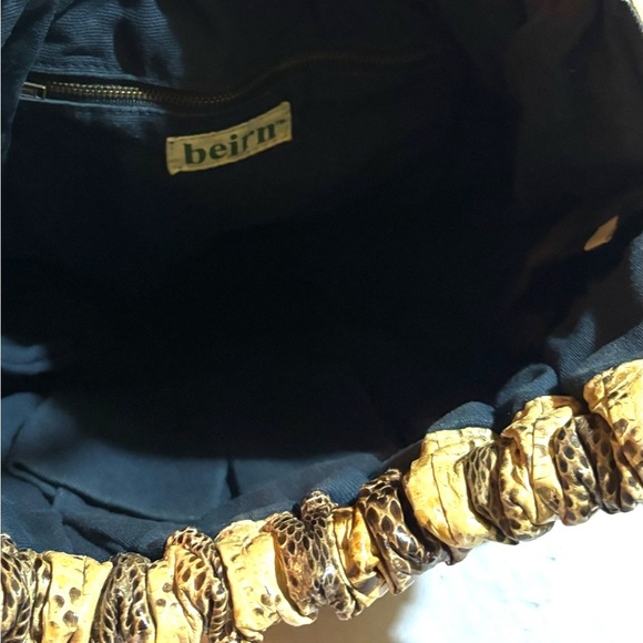 Beirn neutrals snakeskin  shoulder handbag - Picture 6 of 6